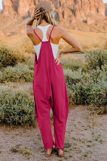 Effortless Vibe Sleeveless Jumpsuit with Pockets