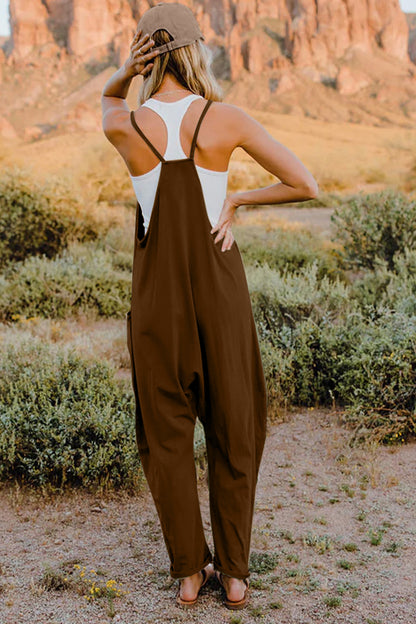 Effortless Vibe Sleeveless Jumpsuit with Pockets